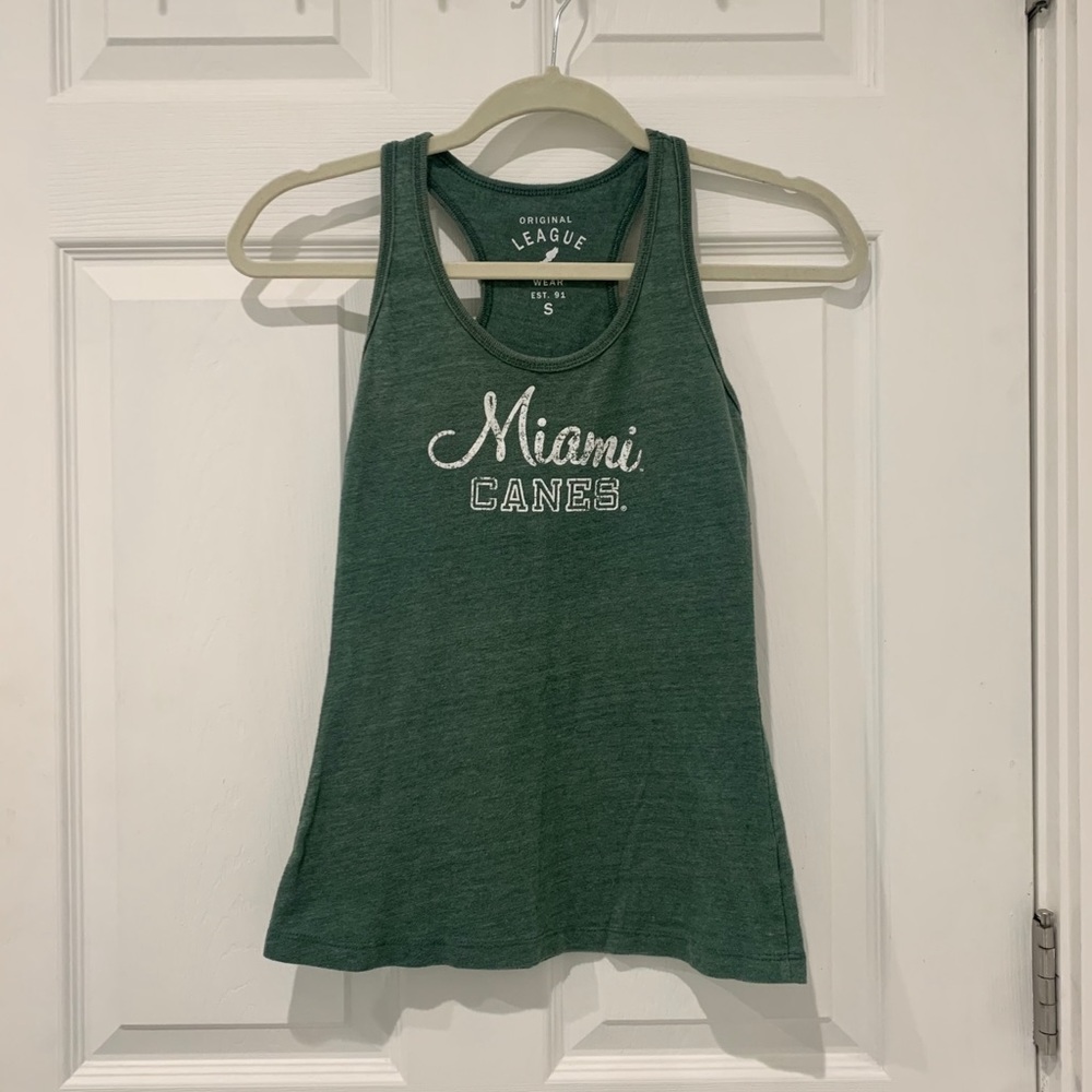 University of Miami tank top
